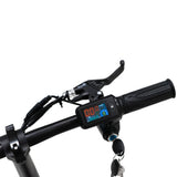 CRONY JL005-02 Small Harley Electric Bicycle Folding Electric Scooter  2 Wheels Electric Motorcycle with Basket
