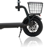 CRONY JL005-02 Small Harley Electric Bicycle Folding Electric Scooter  2 Wheels Electric Motorcycle with Basket