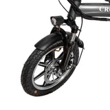CRONY K2 14inch Fold Sport Bike Max Speed 30KM/H 48V/10AH Battery Dual Seater Foldable Design 120KG Weight Capacity