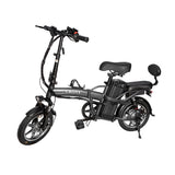 CRONY K2 14inch Fold Sport Bike Max Speed 30KM/H 48V/10AH Battery Dual Seater Foldable Design 120KG Weight Capacity