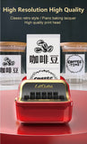 CRONY WP9520 Mini Thermal Label Printer Vintage Look Handheld Portable Wireless Mini Thermal Barcode Sticker Label Printer Ink-free