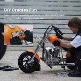 CRONY EL-MB03P Children Harley black plating With APP Bluetooth  Motor sounds and fake smoke LED light