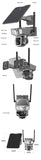CRONY Y7B 4G-4K-8MP Solar Dual-lens Continuous Zoom Camera