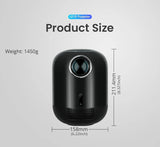 CRONY L010 LCD Smart Projector Android 11 WIFI Mini Portable 4K Full HD 1080p