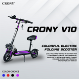 CRONY V10 Fast Speed E-scooter1200w 10inch max speed Fast Speed E-bike electric scooter