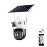CRONY VCS09 4G WIFI solar camera Outdoor Security Cameras 4MP/8MP HD Wireless Outdoor Camera PTZ Solar IP Camera Built-in Battery Video Surveillance Cameras