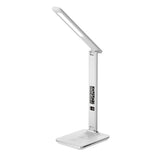 CRONY U13Q Table Lamp with wirelese charge-night light Clock LED Desk Lamp with Built-in Wireless Charger & Alarm Clock