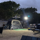 Crony CN-25 High Lumen Solar powered Battery outdoor fishing light Camping LED Light With 3x 5200 mAh Power Bank