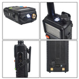 Baofeng UV-5RH 7W UHF (400-480MHz) VHF (136-174MHz) Tri-Bands 999Ch Frequency Search Weather Forecast FM Walkie Talkie