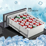 CRONY D30 30L Smart Car Refrigerator LED Control Panel APP Connectivity -20°C to 20°C