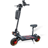 CRONY G10 Off Road Dual Motor E-Scooter Big LcD Display Easy folding NFC lock Remote control 10" Off-Road Tires Scooter Front Bag