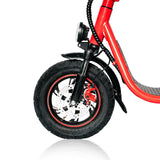 C2 48V12A/500W Small Harley Car Disc Brake electric scooter bike Electric Motorcycle