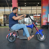CRONY Small X1 48V15A/1200W Harley Car Electric bicycle Electric Motorcycle Ebike