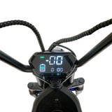 CRONY SS-11W Three-wheeled Small Harley big seat electric three wheel scooter with basket