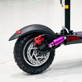 CRONY V10 Pro Electric Scooter 1200W Motor 36V Battery Top Speed Range 20-40Km Triple LED Headlamps Base LED Lights 10 Inch Tyres