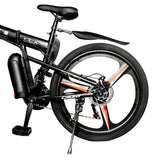 CRONY FA-018 26inch Folding E-bike 26inch Folding E-bike full suspension carbon steel frame electric bike scooter