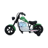 CRONY WR-B8 Children Harley Kids Electric Motorcycle 100W Motor Three Speed Modes LED Lights Bluetooth