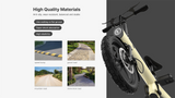 CRONY H2 Folding Electric Bike 14-Inch 250W Motor 36V Detachable Battery 25KM/H