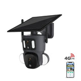 CRONY RBX-SD320 4G-4K-8MP RBX-SD320 WIFI-4K-8MP Solar Dual Linkage Battery PT Camera Built in Battery Outdoor Auto Human Tracking Solar Dual lens Camera