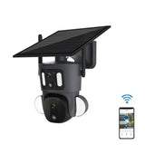 CRONY RBX-SD320 4G-4K-8MP RBX-SD320 WIFI-4K-8MP Solar Dual Linkage Battery PT Camera Built in Battery Outdoor Auto Human Tracking Solar Dual lens Camera