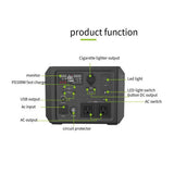 CRONY  CN601-800W Portable Power Station Portable Outdoor Power Lithium Iron Phosphate Energy Storage Power