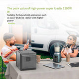 CRONY  CN601-800W Portable Power Station Portable Outdoor Power Lithium Iron Phosphate Energy Storage Power