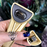 CRONY V2 COMB Mini USB Bukhoor Burner – Compact Black Electric Incense Burner for Oud and Dukhoon