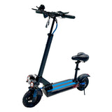 CRONY V10 Pro Electric Scooter 1200W Motor 36V Battery Top Speed Range 20-40Km Triple LED Headlamps Base LED Lights 10 Inch Tyres