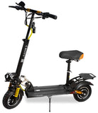 CRONY V10+ PRO 1500W 10 inch Wide tire High configuration E-Scoote Electric Scooter 10" Off-Road Tires Bluetooth Speaker Phone Holder