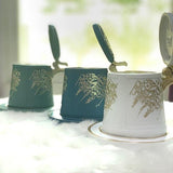 Bakhoor Big teacup Bukhoor Dukhoon Portable Incense Burner-green - Edragonmall.com