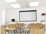 Crony 120 Inch 4:3 Anti-Light Projection Screen Widescreen Projector Manual Pull Down Projection Screen - Edragonmall.com