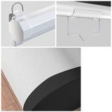 CRONY 150 Inch 4:3 Anti-Light Projection Screen Widescreen Projector Manual Pull Down Projection Screen - Edragonmall.com