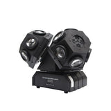 CRONY 18PCS*10W LED Moving 3 Head Light With Laser DJ laser stage lighting beam dmx led dj light bar ktv effect lights - Edragonmall.com