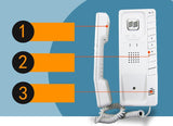 Crony 4-Way Intercom Audio Doorphone Loudly Clear Voice Doorbell Kit Easy to Install -RL-0004 - Edragonmall.com