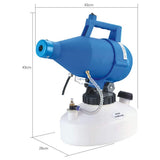 CRONY 4.5 Ltr Portable Electric Sprayer, Ultra-Low Capacity Atomizer, for Farm, Hotel, School - Edragonmall.com