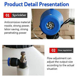 CRONY 4.5 Ltr Portable Electric Sprayer, Ultra-Low Capacity Atomizer, for Farm, Hotel, School - Edragonmall.com
