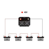 Crony 4500W Inverter with Display Screen DC 12V to AC 220V-240V Car Converter Adapter with 4 USB - Edragonmall.com