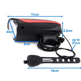 CRONY Accessories Scooter lamp + horn Bicycle e-Scooter LED Head Light Super Horn Electronic Bell Lamp Water Resistant - Edragonmall.com