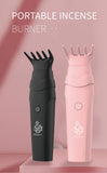 CRONY B007 Comb Bukhoor USB Electric Dukhoon Burner Bakhoor | Black - Edragonmall.com