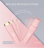 CRONY B007 Comb Bukhoor USB Electric Dukhoon Burner Bakhoor | Pink - Edragonmall.com