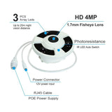 CRONY CN-6002 2MP Panoramic Camera 180 Wide Angle 1080P Fisheye AHD Security CCTV Camera - Edragonmall.com