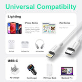 CRONY CR-001 Support Quick Charge&Data C-Lighting Cable 3A - Edragonmall.com