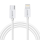 CRONY CR-001 Support Quick Charge&Data C-Lighting Cable 3A - Edragonmall.com