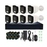 CRONY DVR KIT 8ch Full HD Outdoor Waterproof Camera DVR Kit Combo Cctv Camera Kit - Edragonmall.com