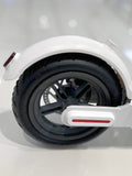 CRONY M365 Electric Scooter with 250W Motor 36V Battery App Connectivity 25-45 KM/H Speed Quick Easy Folding Rear Disc Brake | White