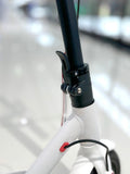 CRONY M365 Electric Scooter with 250W Motor 36V Battery App Connectivity 25-45 KM/H Speed Quick Easy Folding Rear Disc Brake | White