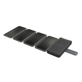 CRONY ES-B03 Fold the solar mobile power supply 18W Solar Charger with Digital Ammeter Waterproof Foldable USB Ports Solar Battery Charger - Edragonmall.com