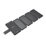 CRONY ES-B03 Fold the solar mobile power supply 18W Solar Charger with Digital Ammeter Waterproof Foldable USB Ports Solar Battery Charger - Edragonmall.com