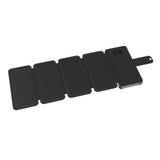 CRONY ES-B03 Fold the solar mobile power supply 18W Solar Charger with Digital Ammeter Waterproof Foldable USB Ports Solar Battery Charger - Edragonmall.com