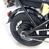 CRONY  F6 Electric Folding Bike  14 inch folding electric bicycle mini battery car small electric car instead of lithium battery